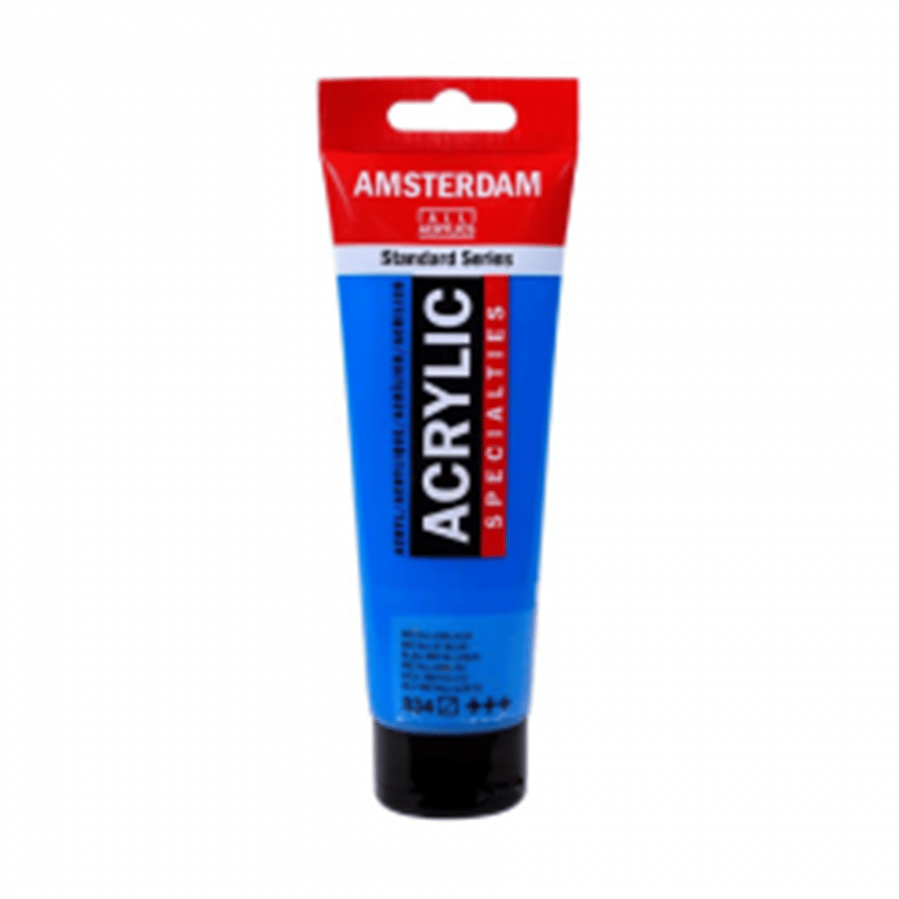 AMS AKRİLİK BOYA 120 ML METALLIC BLUE
