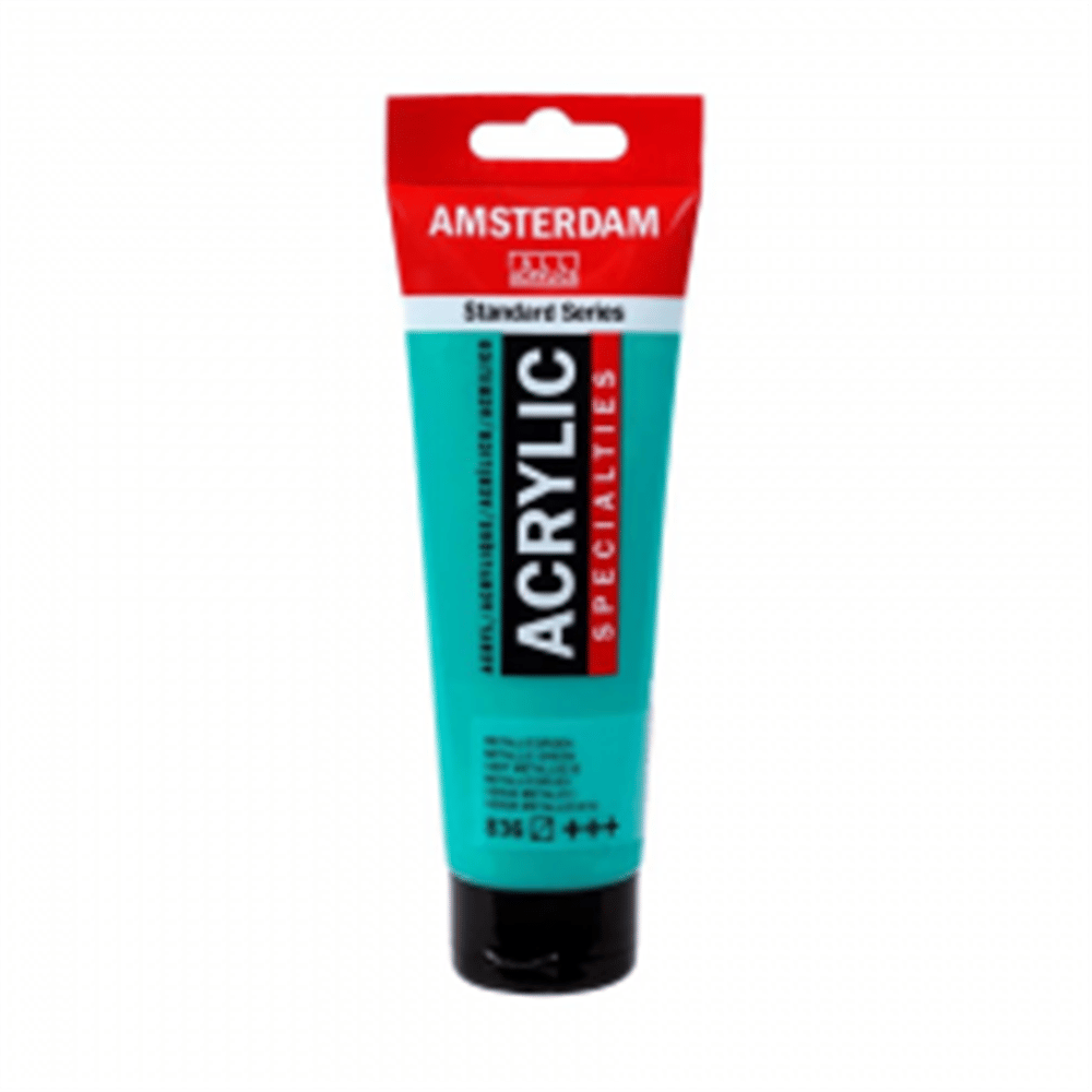 AMS AKRİLİK BOYA 120 ML METALLIC GREEN