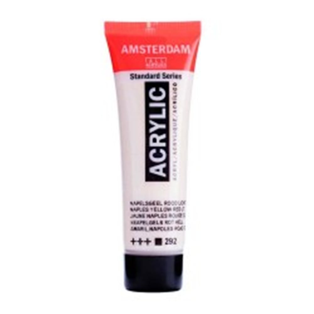 AMS AKRİLİK BOYA 120 ML NAPL.YLW.RD.LT.