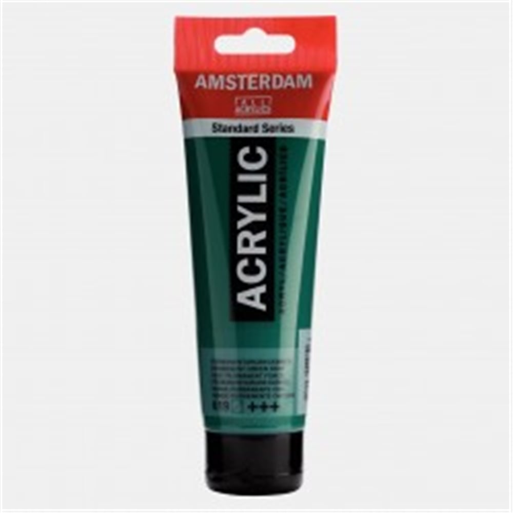 AMS AKRİLİK BOYA 120 ML PERM.GREEN DP.