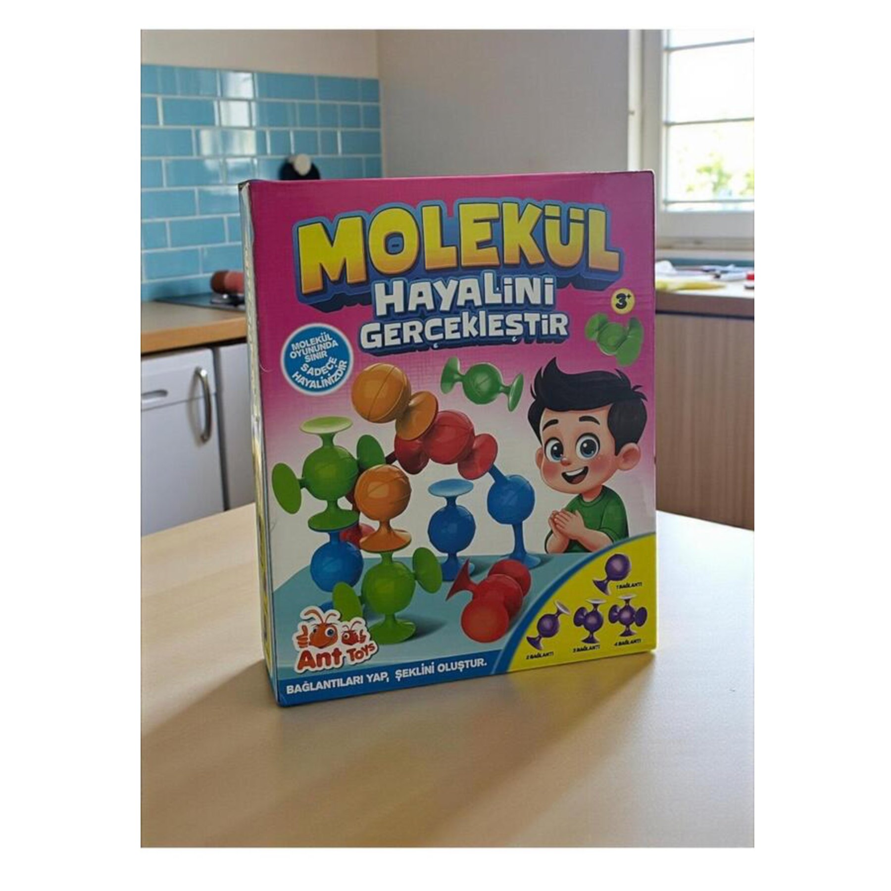 Ant Toys 709 Vakum Molekül Bağlantı Oyuncak Seti 