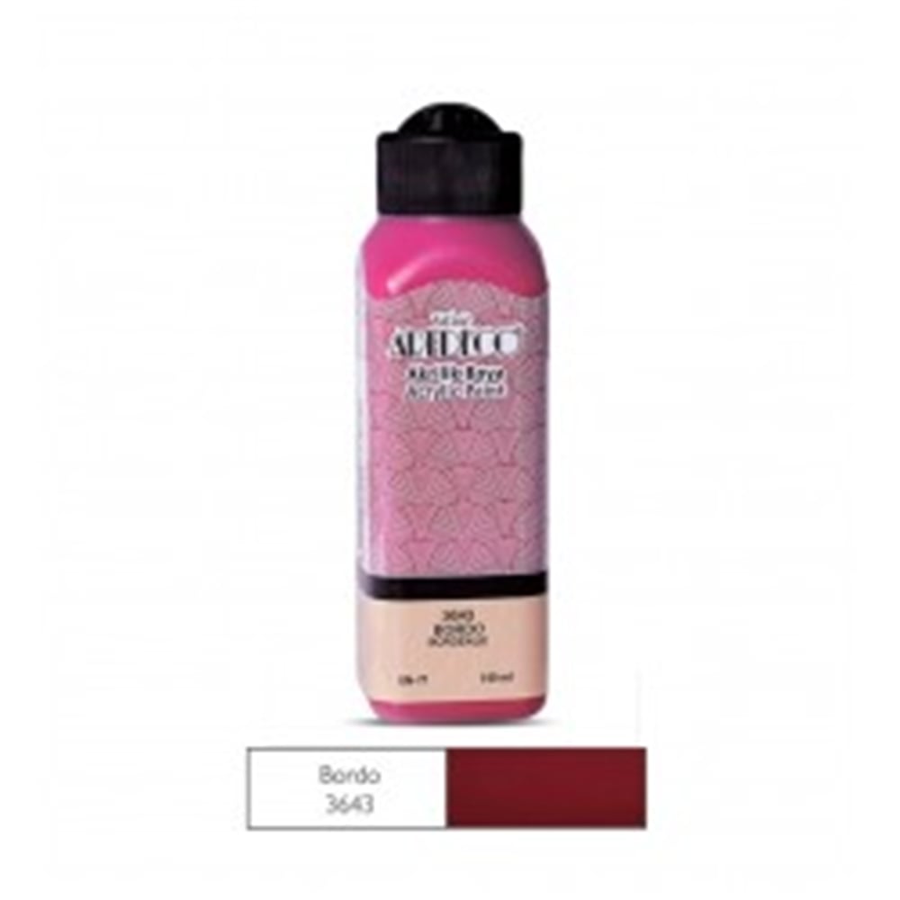 ARTDECO AKRİLİK BOYA 140 ML BORDO