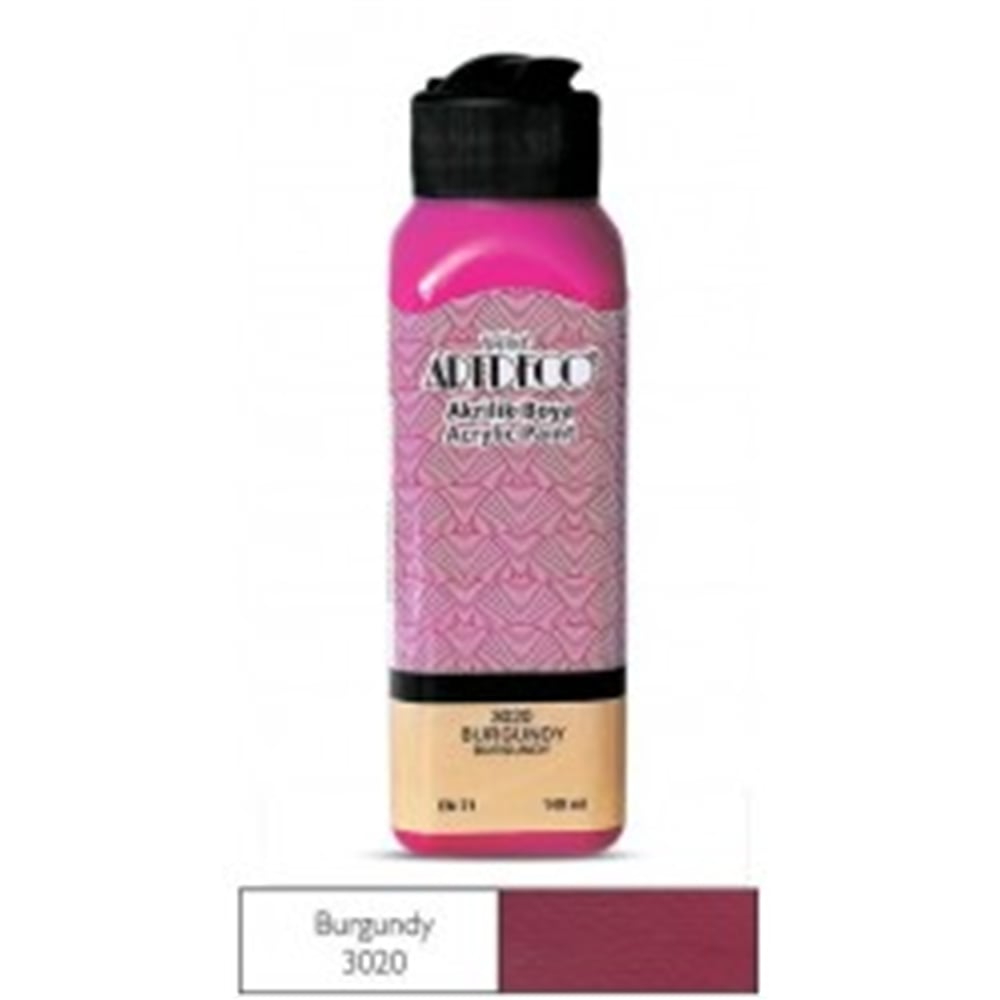 ARTDECO AKRİLİK BOYA 140ML BURGUNDY 3020