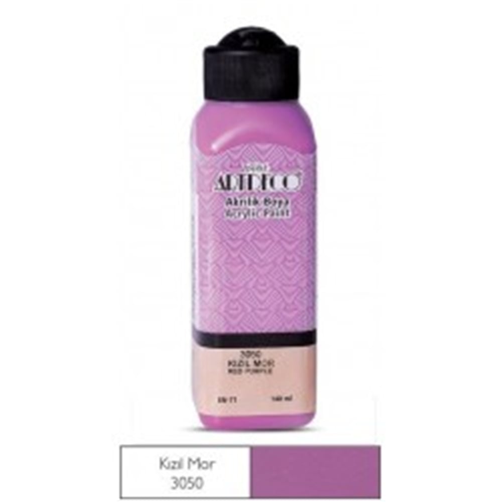 ARTDECO AKRİLİK BOYA 140ML KIZIL MOR 3050