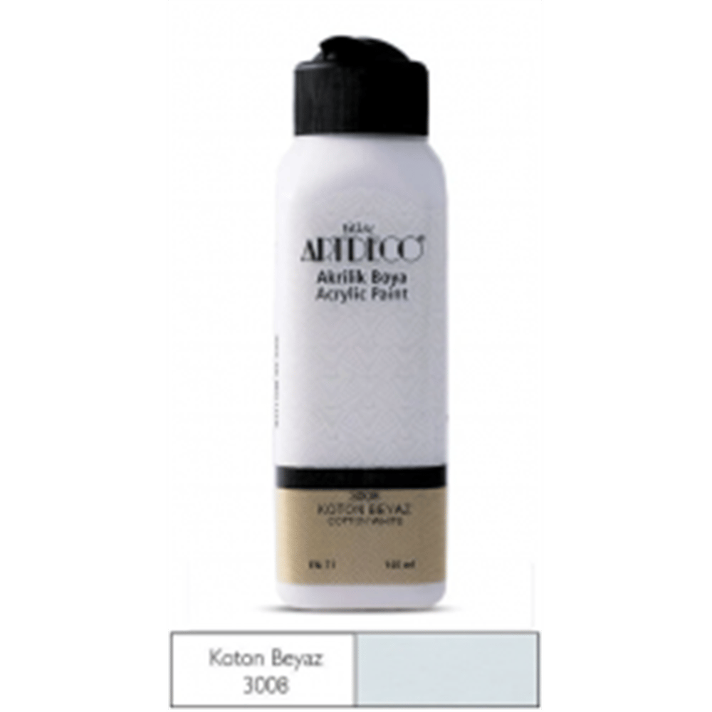 ARTDECO AKRİLİK BOYA 140ML KOTON BEYAZ 3008