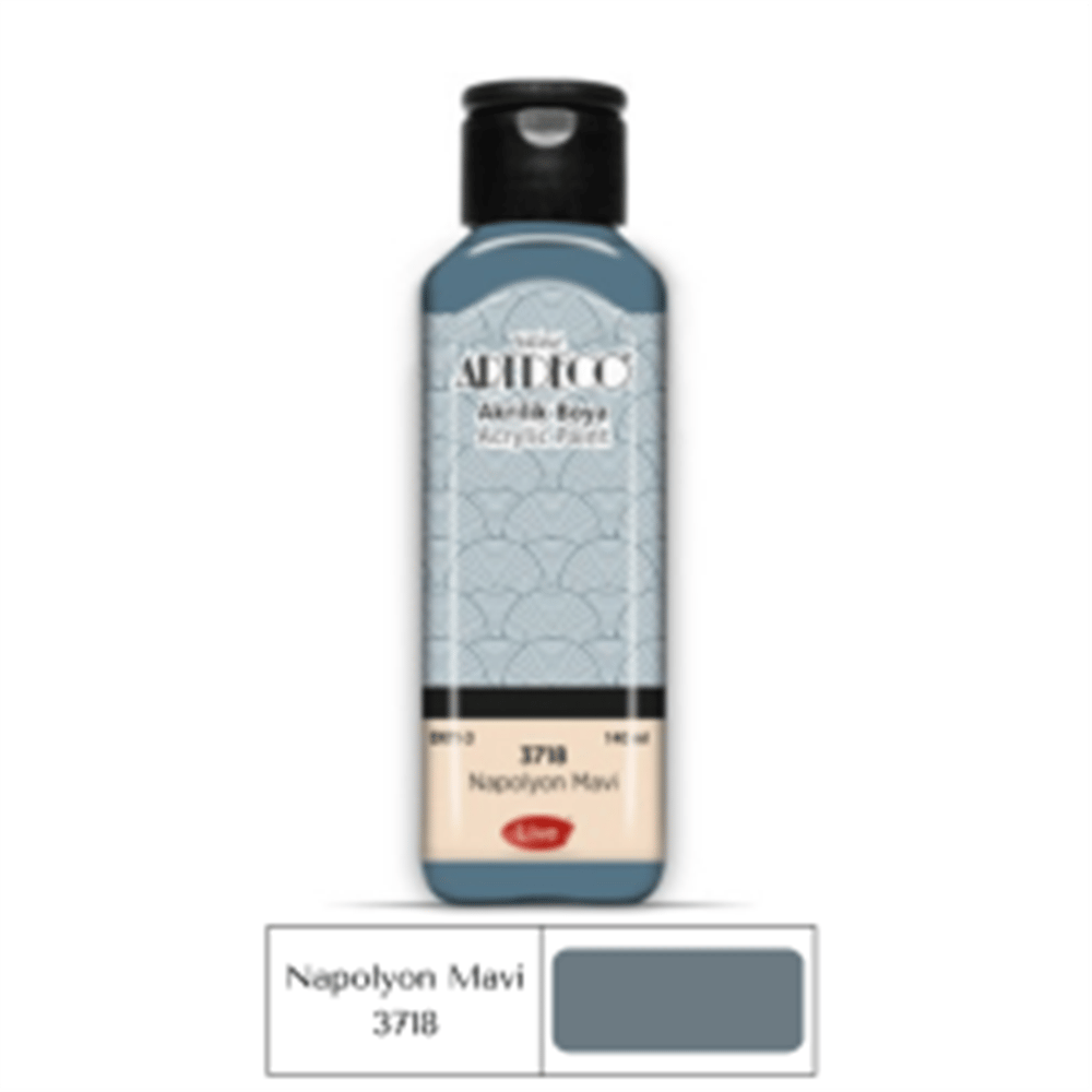 ARTDECO AKRİLİK BOYA 140ML NAPOLYON MAVİ 3718