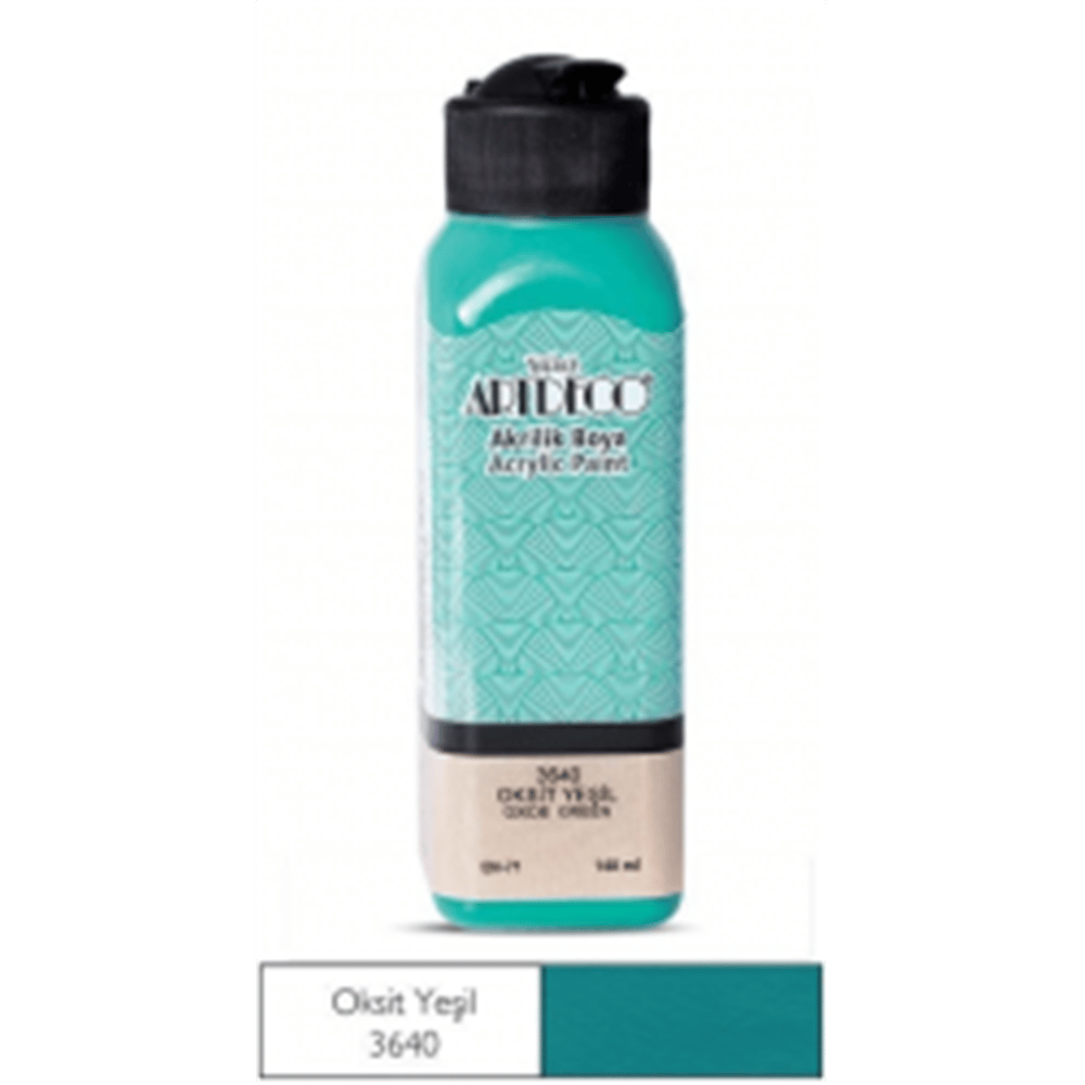 ARTDECO AKRİLİK BOYA 140ML OKSİT YEŞİL 3640