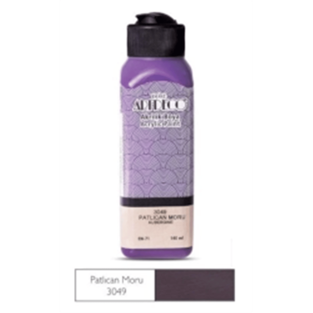 ARTDECO AKRİLİK BOYA 140ML PATLICAN MORU 3049