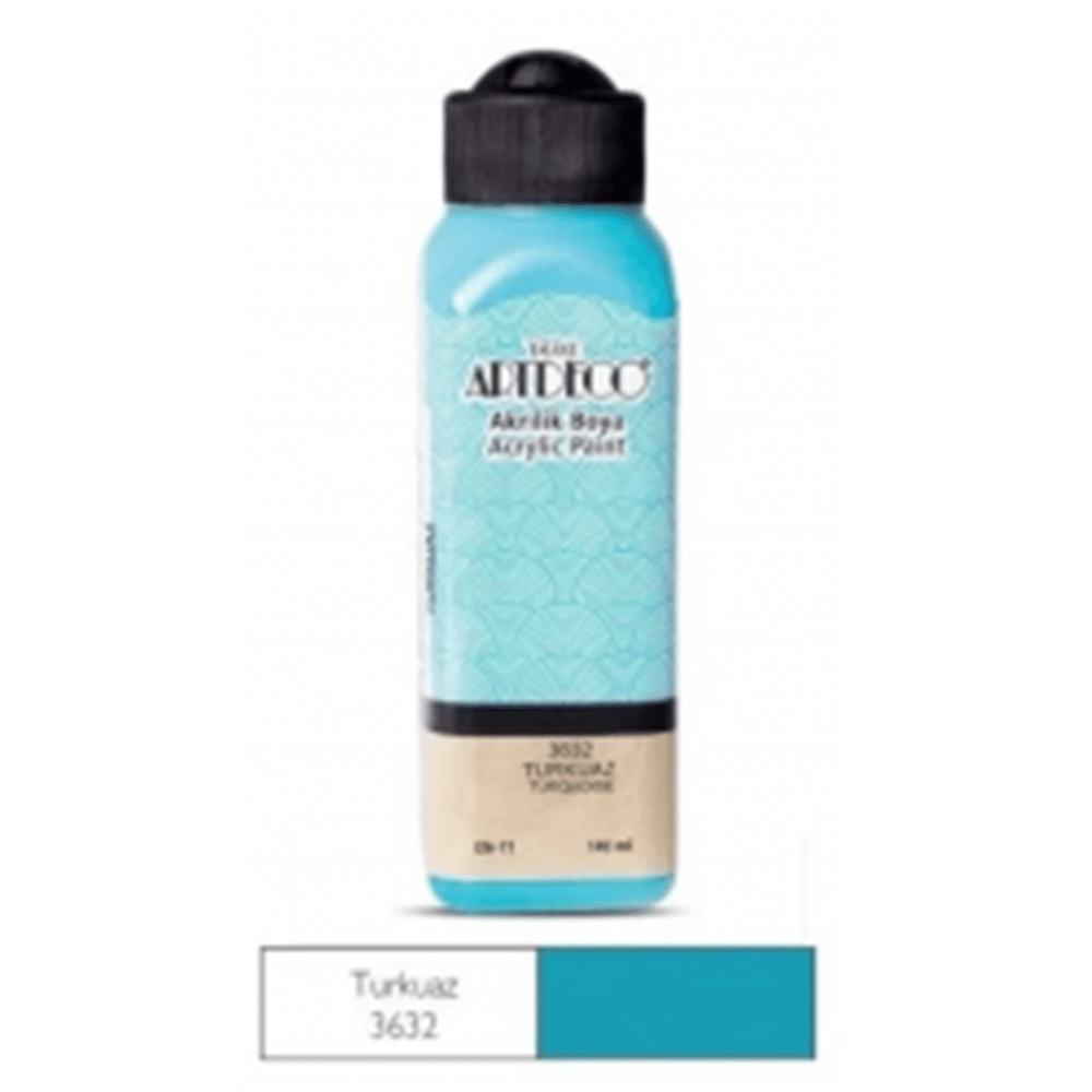 ARTDECO AKRİLİK BOYA 140ML TURKUAZ 3632