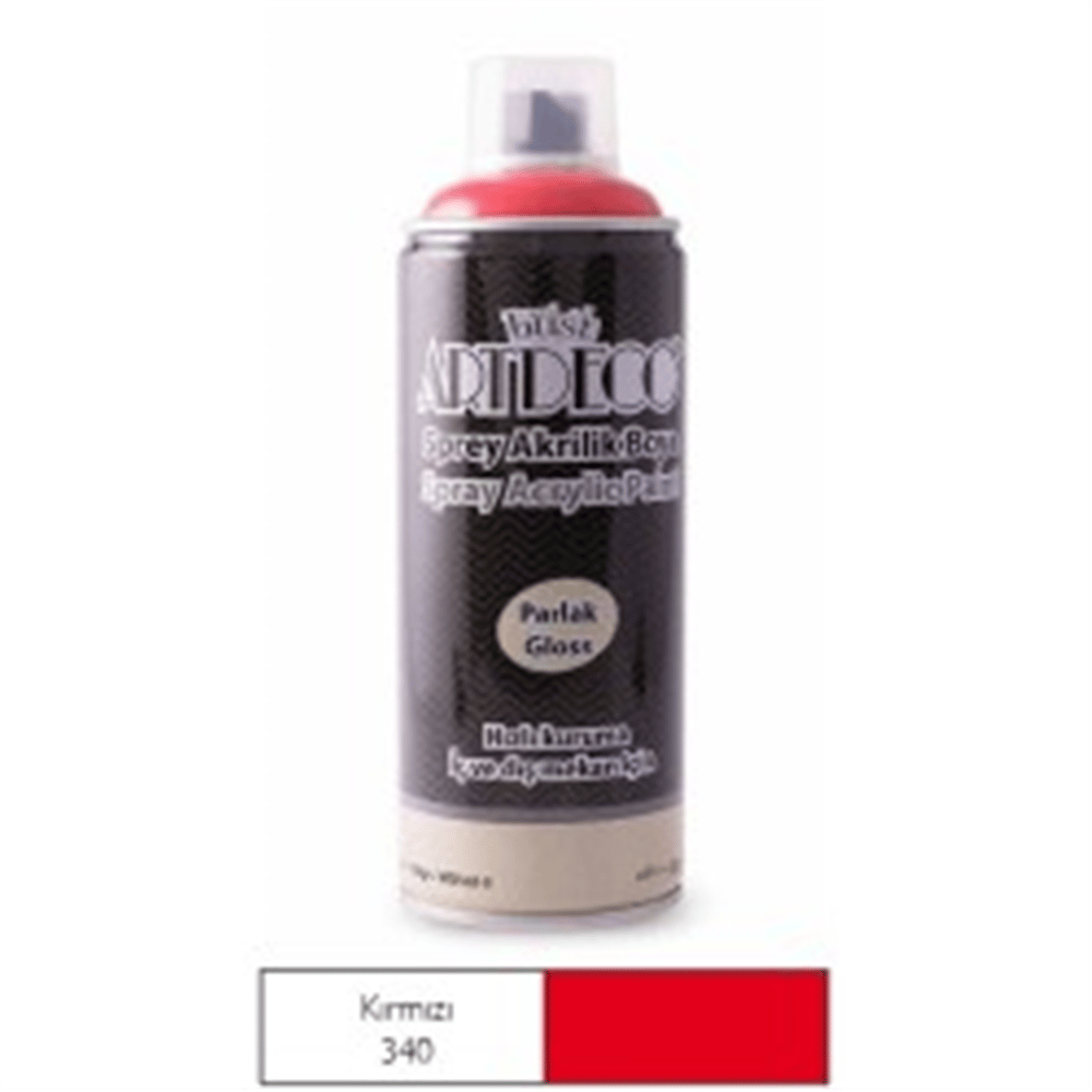 ARTDECO AKRİLİK SPREY BOYA 400 ML KIRMIZI