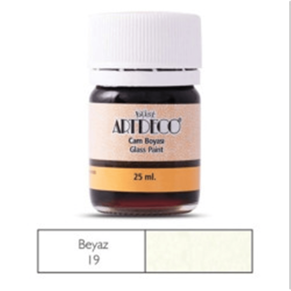 ARTDECO CAM BOYASI 25ML BEYAZ 19