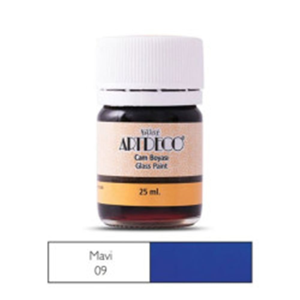 ARTDECO CAM BOYASI 25ML MAVİ 09
