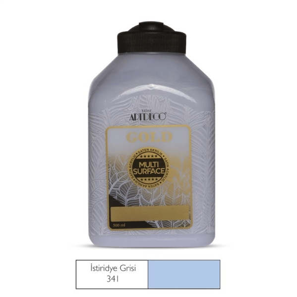Artdeco Gold 500 ml İstiridye Grisi Multi Surface Akrilik Boya