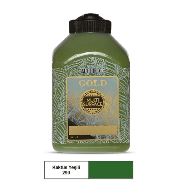Artdeco Gold 500 ml Kaktüs Yeşili Multi Surface Akrilik Boya