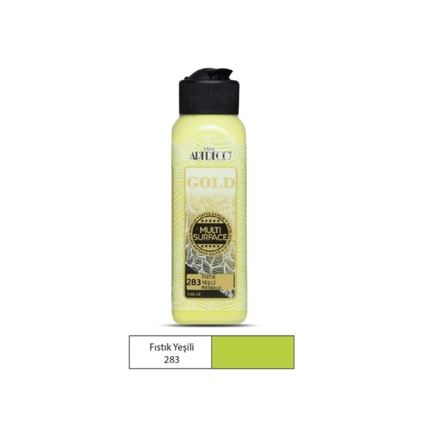Artdeco Gold Multi Surface 140 ml Fıstık Yeşi̇li̇ Saten Akrilik Boya