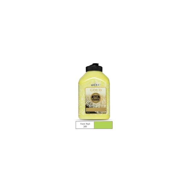 Artdeco Gold Multi Surface 500 ml Fıstık Yeşi̇li̇ Saten Akrilik Boya