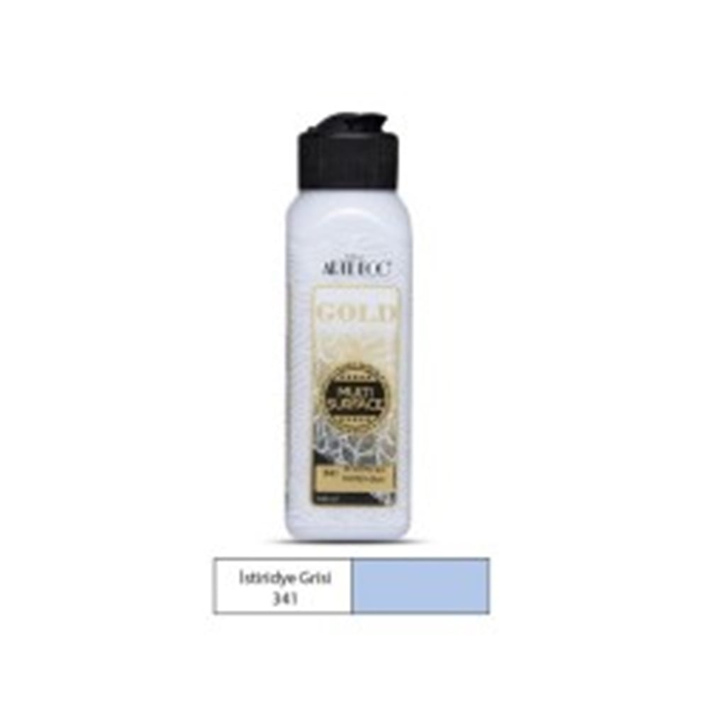ARTDECO GOLD MULTİ-SURFACE AKRİLİK BOYA 140 ML İSTİRİDYE GRİSİ