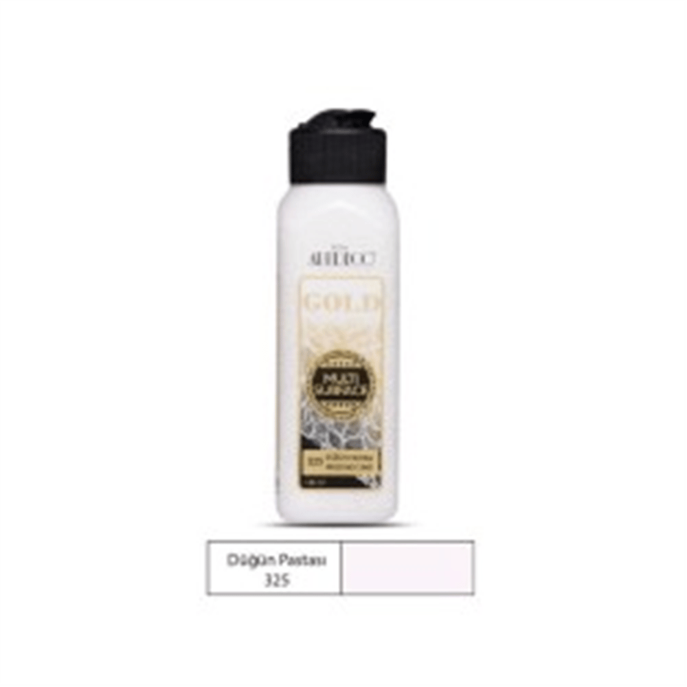 ARTDECO GOLD MULTİ-SURFACE AKRİLİK BOYA 140 ML DÜĞÜN PASTASI