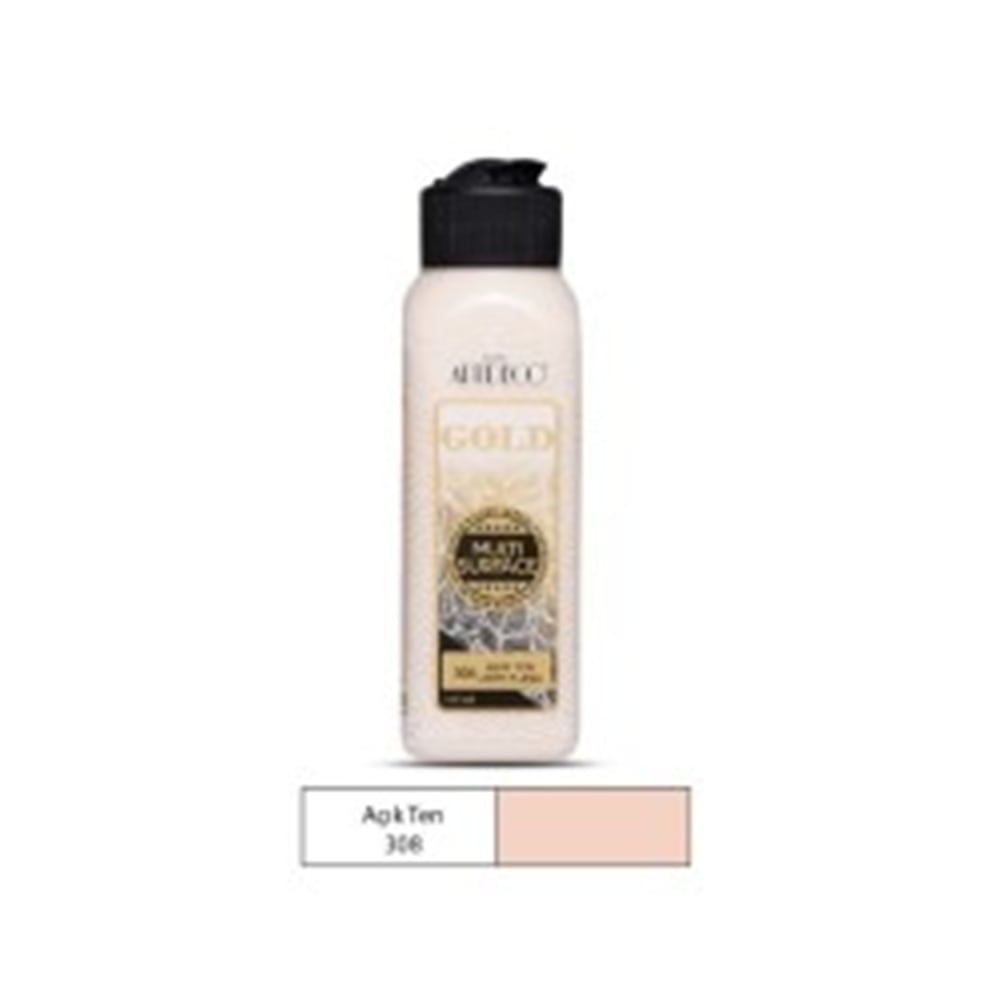 ARTDECO GOLD MULTİ-SURFACE AKRİLİK BOYA 140 ML AÇIK TEN