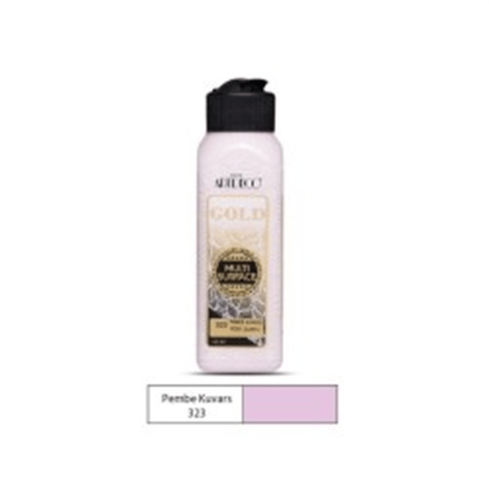 ARTDECO GOLD MULTİ-SURFACE AKRİLİK BOYA 140 ML PEMBE KUVARS