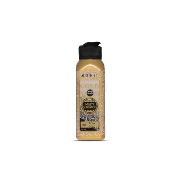 ARTDECO GOLD MULTİ-SURFACE AKRİLİK BOYA 140 ML ALTIN
