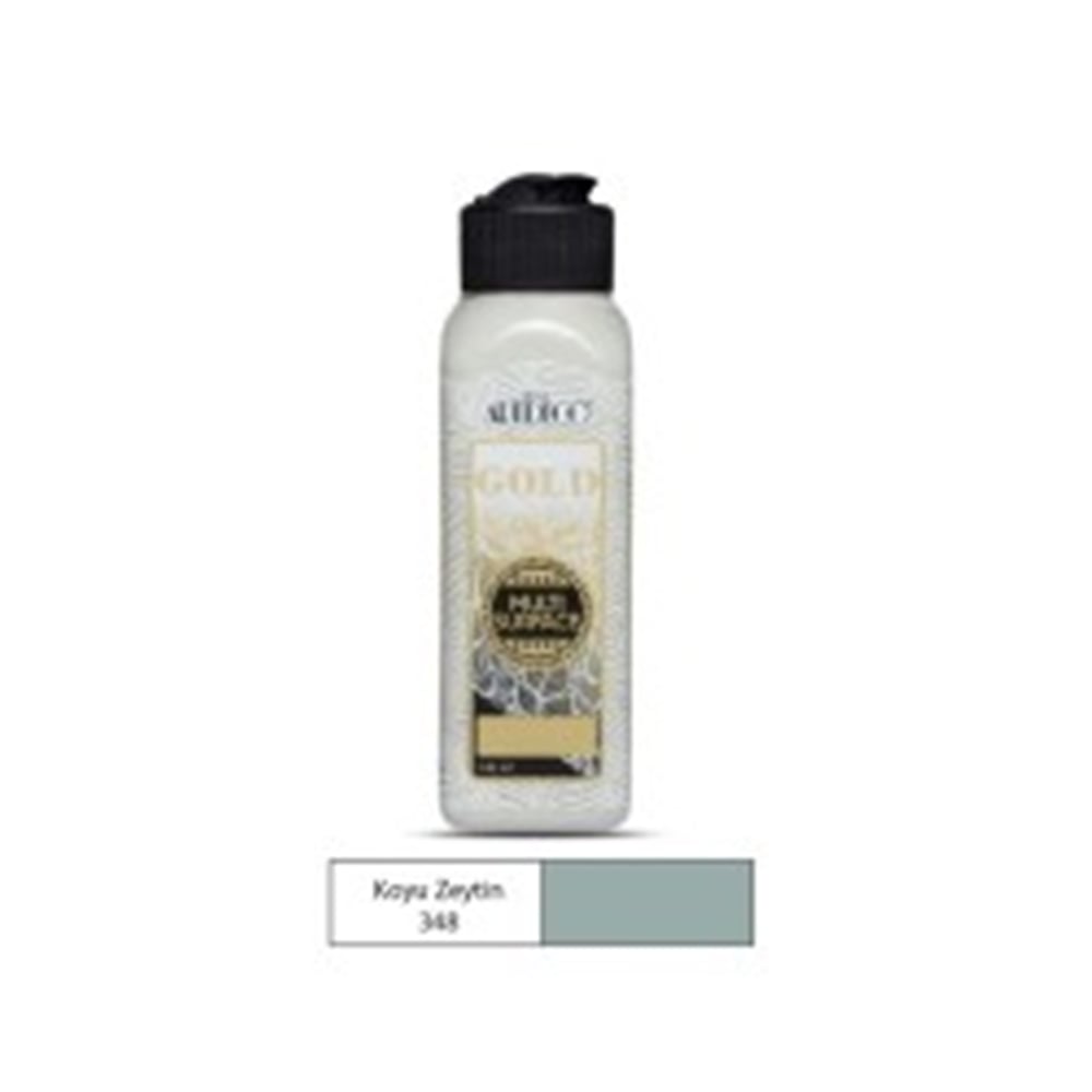 ARTDECO GOLD MULTİ-SURFACE AKRİLİK BOYA 140 ML KOYU ZEYTİN