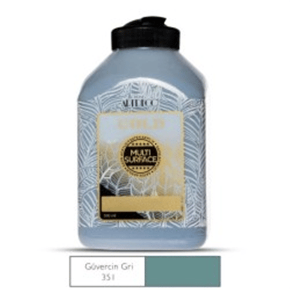 ARTDECO GOLD MULTİ-SURFACE AKRİLİK BOYA 500 ML GÜVERCİN GRİ