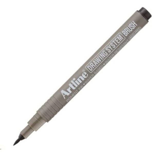 Artline Drawing System Brush Siyah Çizim Kalemi Tekli Hobi Sanat