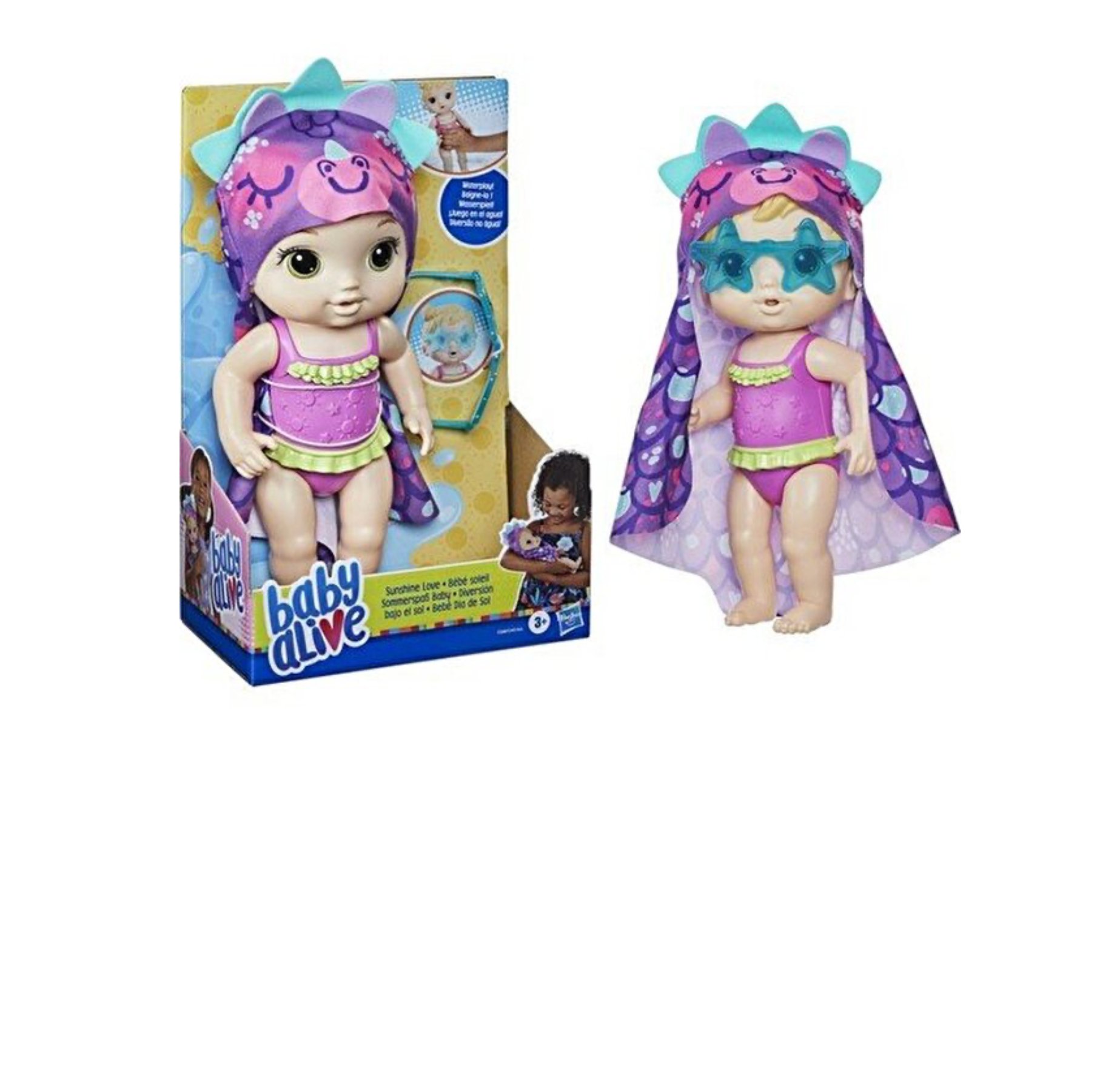 Baby Alive Sunshine Love Bebek Beslenme Ve Su Oyunu Bebeği