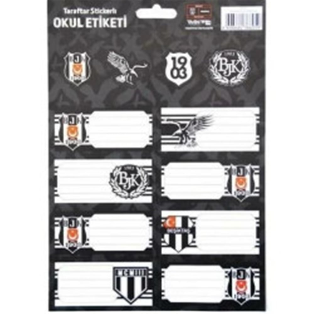 BEŞİKTAŞ OKUL ETİKETİ 3YP