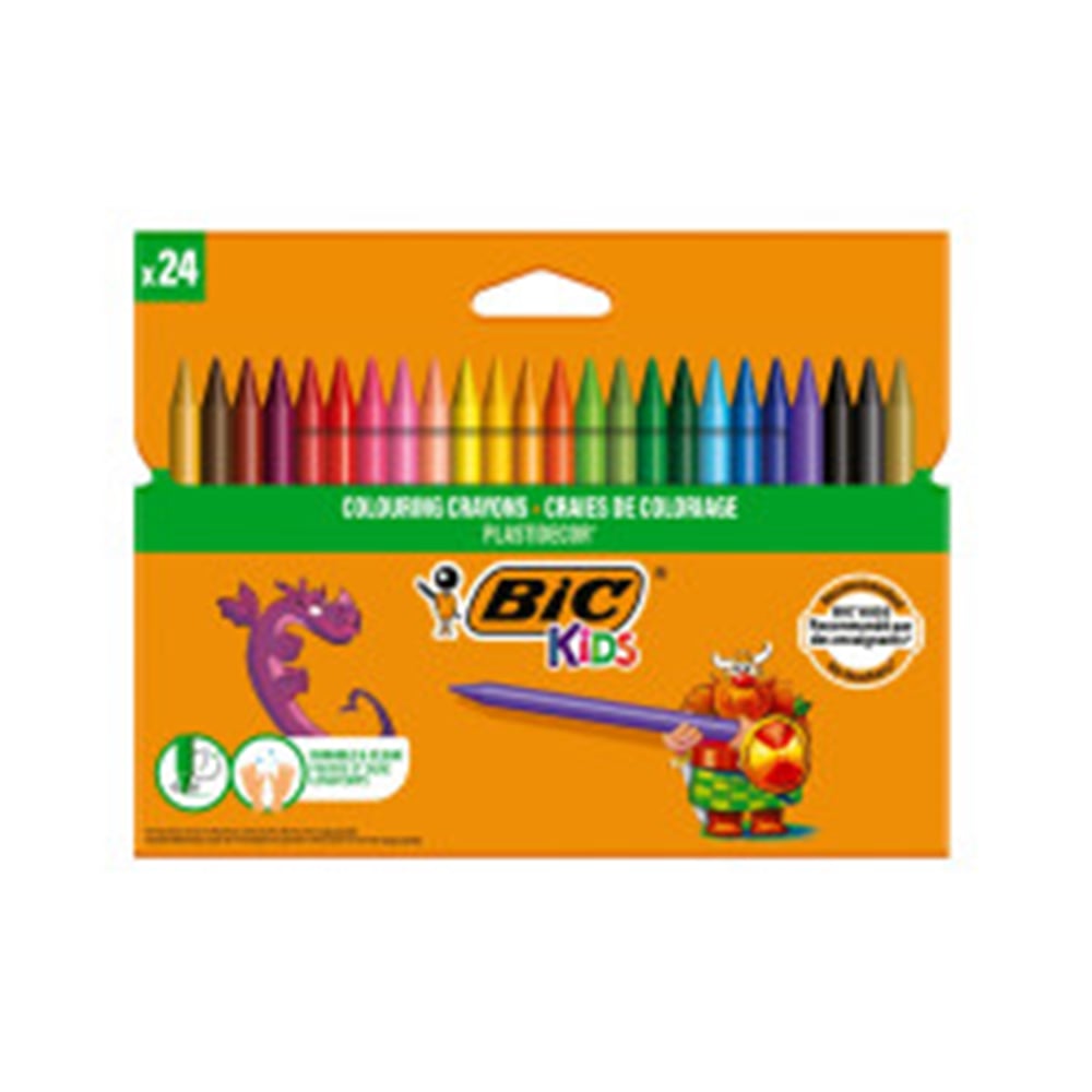 BIC SİLİNEBİLİR PASTEL BOYA 24 RENK