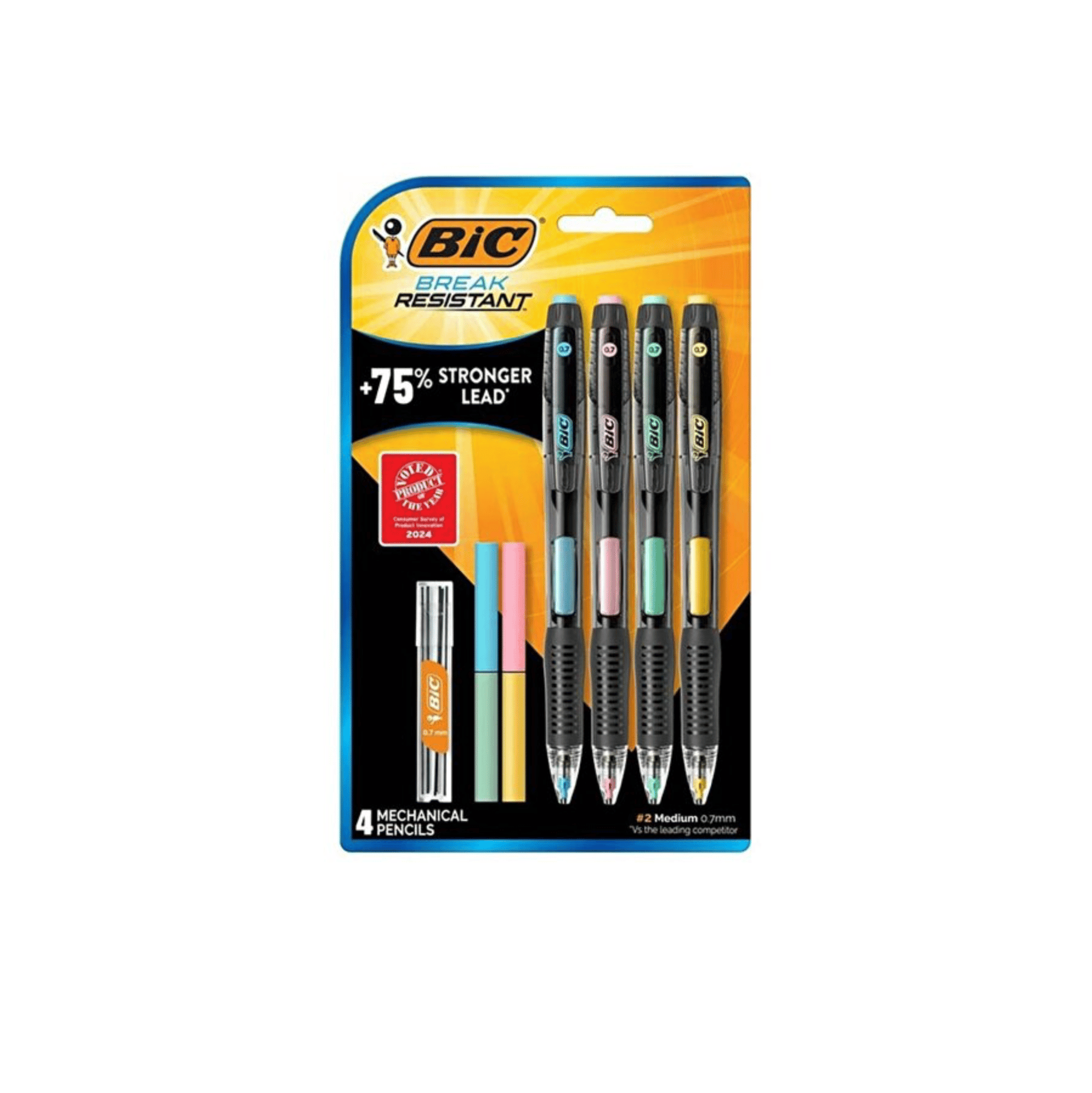 BİC VELOCITY PREMIUM 1 KALEM+1 SİLGİ+ 6 LI MİN 527476