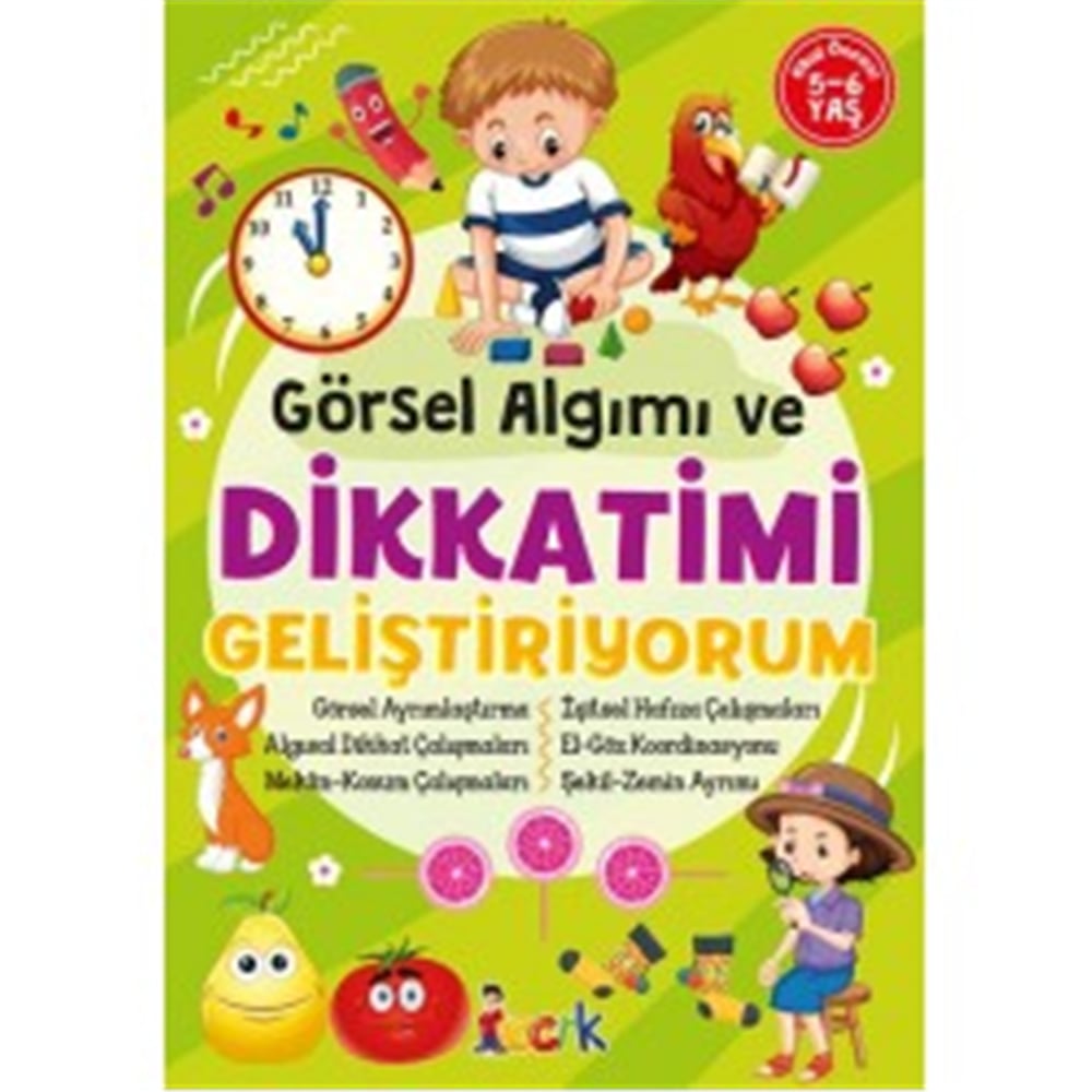 BICIRIK GÖRSEL ALGIMI VE DİKKATİMİ GELİŞTİRİYORUM 5-6 YAŞ