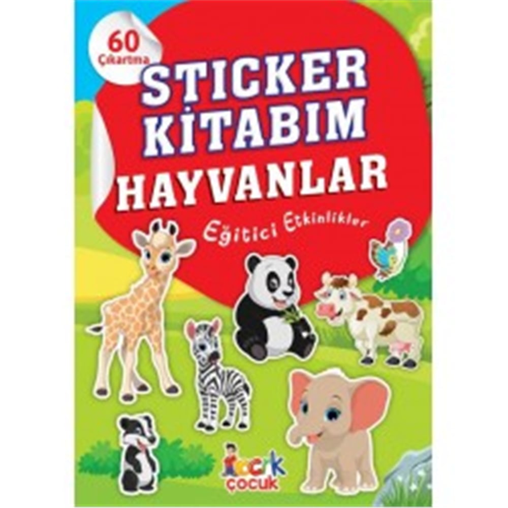 BICIRIK STICKER KİTABIM HAYVANLAR