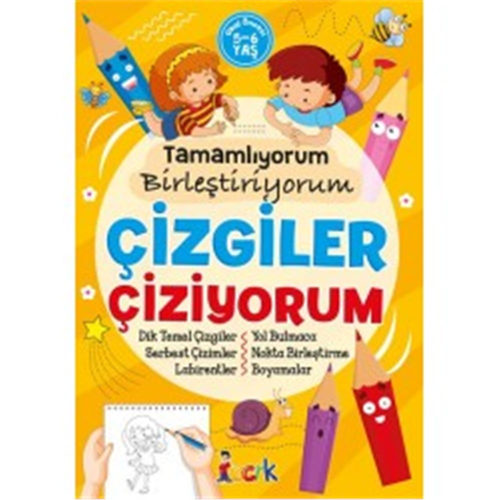 BICIRIK TAMAMLIYORUM BİRLEŞTİRİYORUM ÇİZGİLER ÇİZİYORUM 5-6 YAŞ