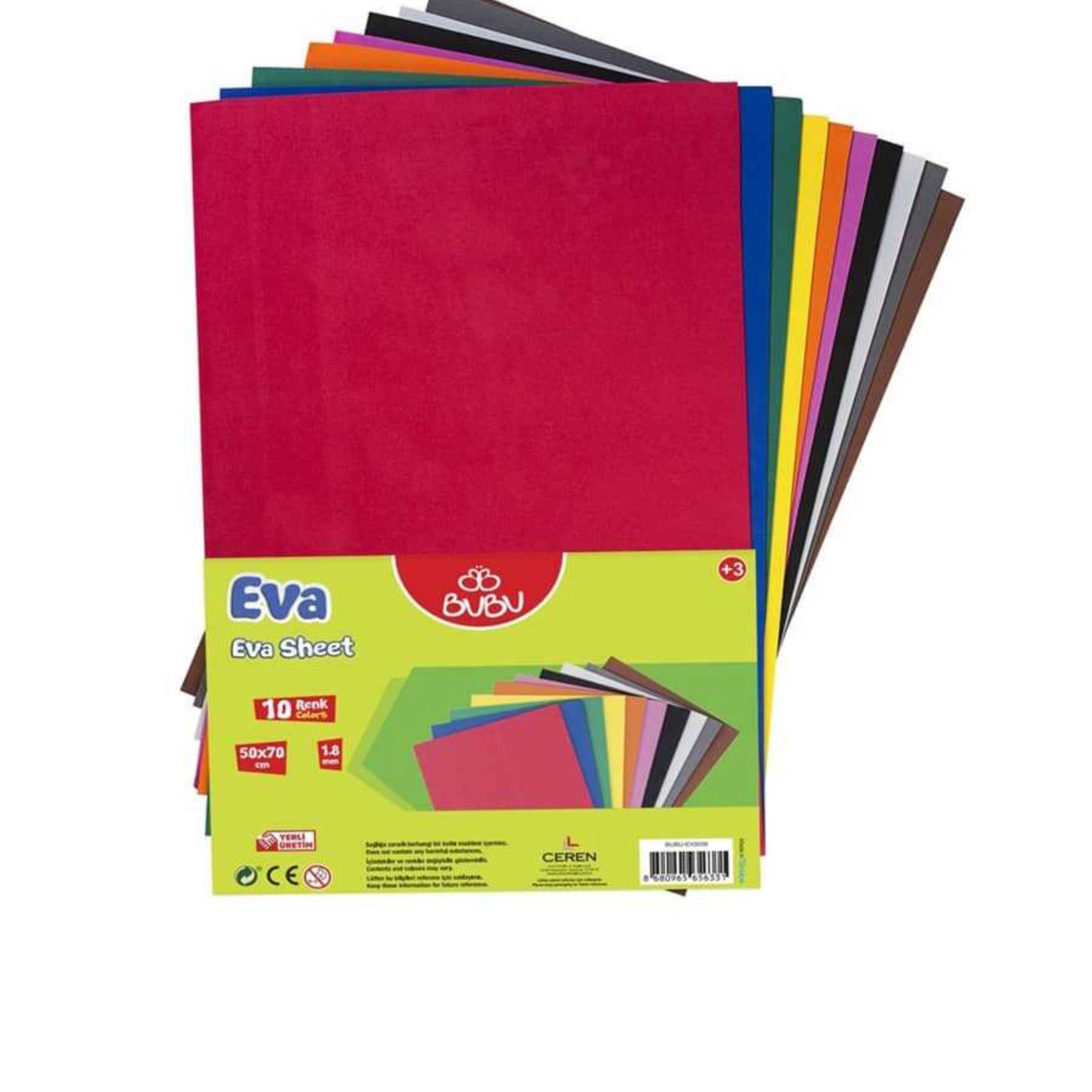 Bu-Bu EVA 50x70CM 10 Renk