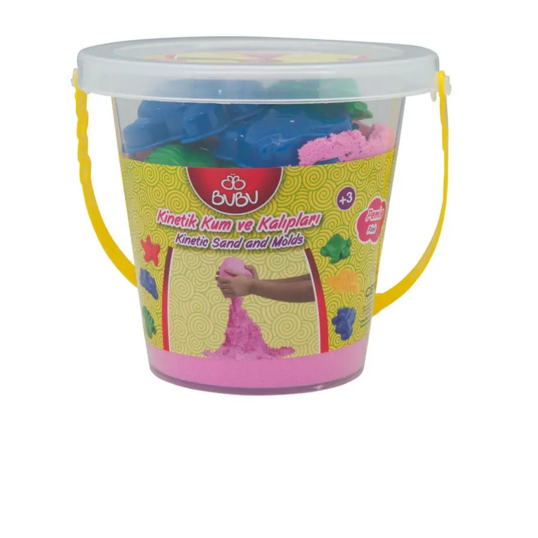 Bu-Bu Oyun Kumu Kova 500 Gr. Pembe