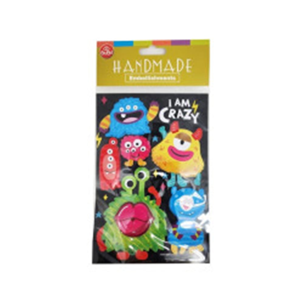 BUBU-HMSB-306 BU-BU HANDMADE STICKERS CANAVARLAR 12,5X23,5