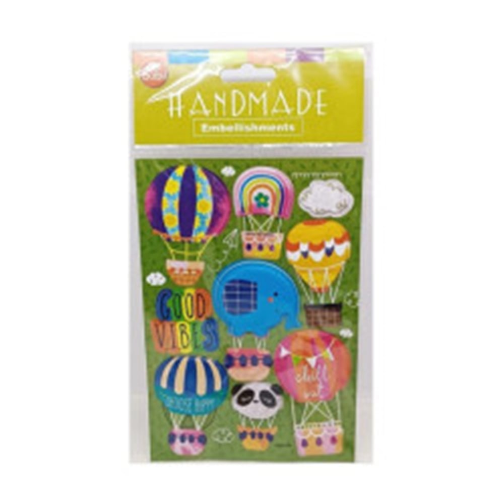 BUBU-HMSB-308 BU-BU HANDMADE STICKERS BALONLAR 12,5X23,5