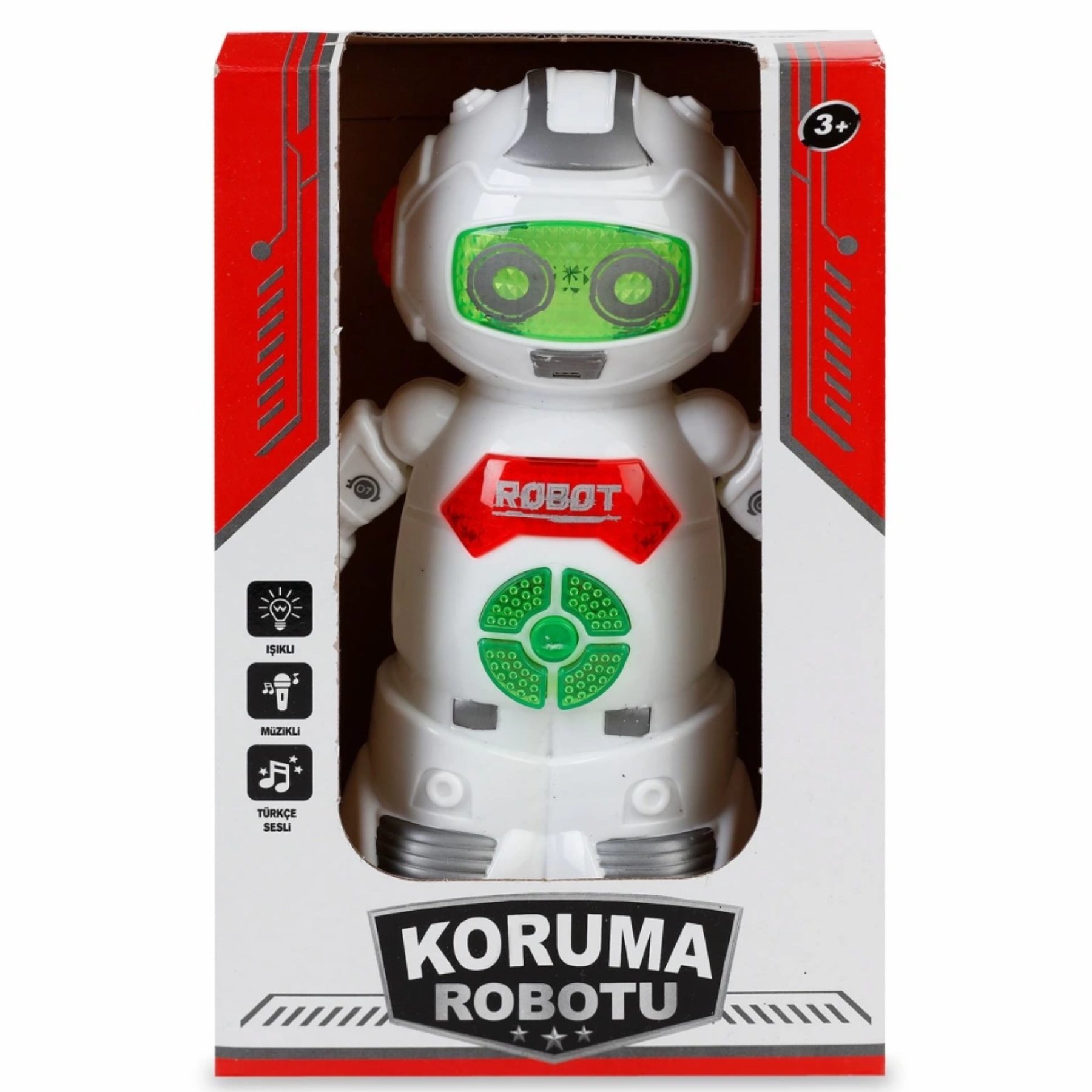 Canem CNM28-36 Türkçe Konuşan Pilli Robot Işıklı Model 
