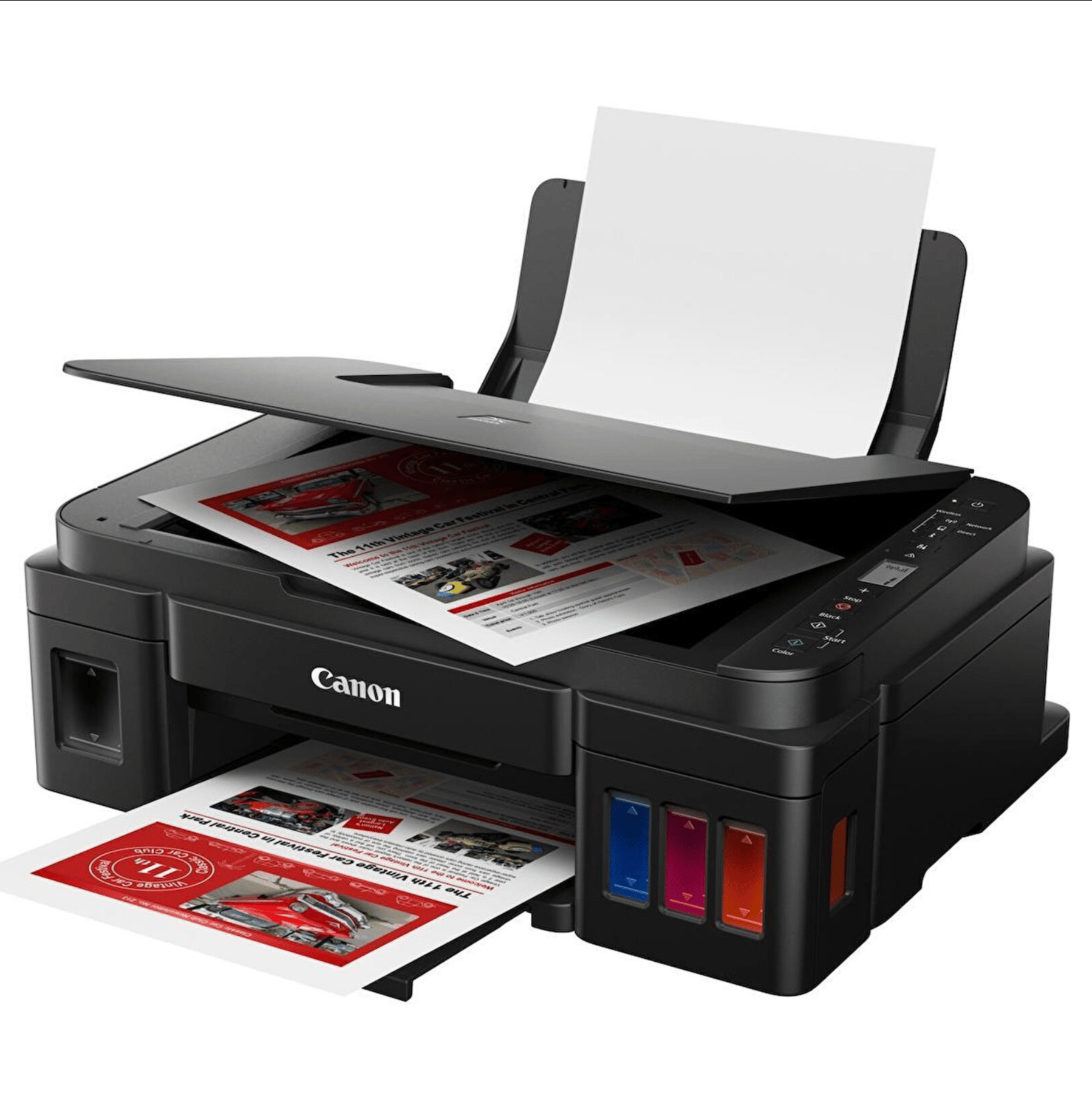 CANON G3416 RENKLİ ÇOK FONKSİYONLU TANKLI MÜREKKEP PÜSKÜRTMELİ YAZICI