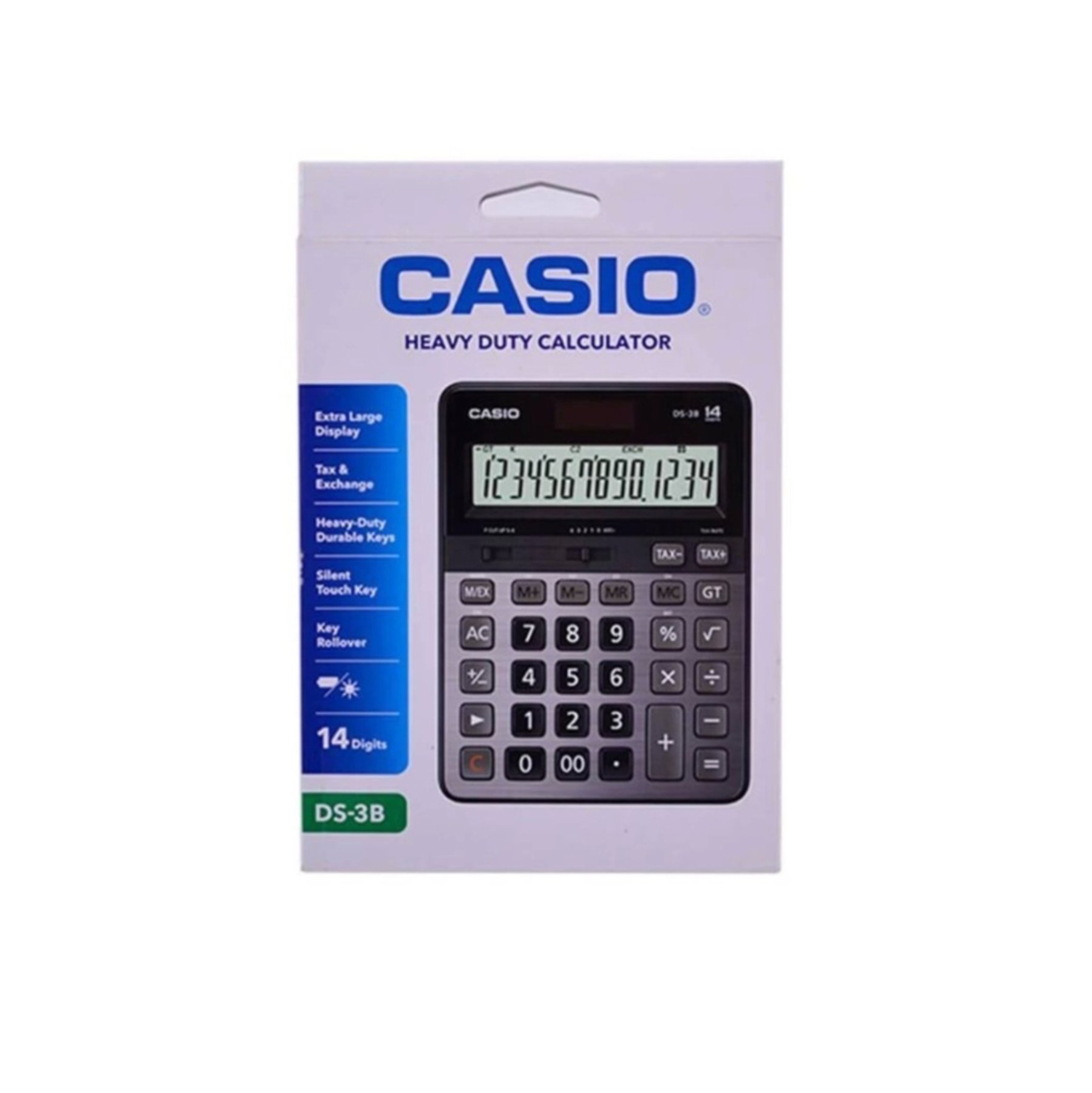 CASIO DS-3B-W-DP HESAP MAKİNESİ