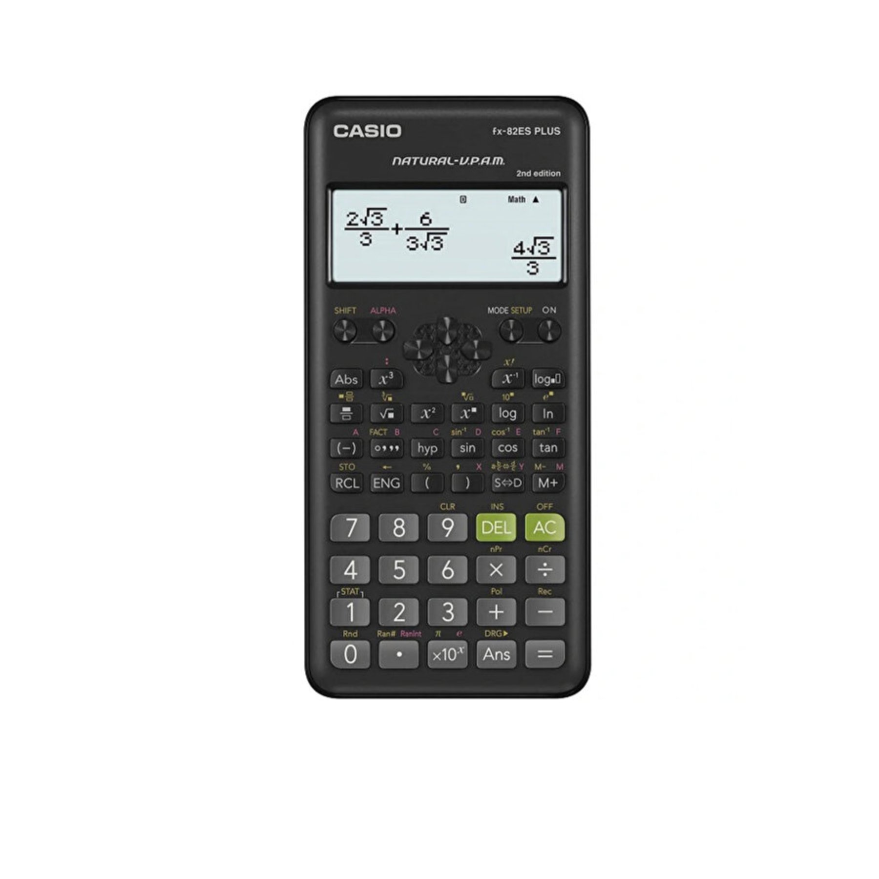 Casio FX-82ES Plus 252 Fonksiyon Bilimsel Hesap Makinesi Ofis