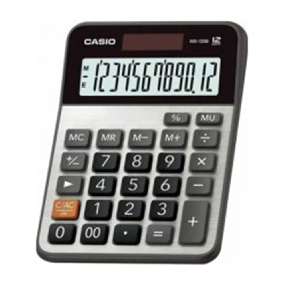 CASIO HESAP MAKİNESİ 12 HANE (AX-120B)