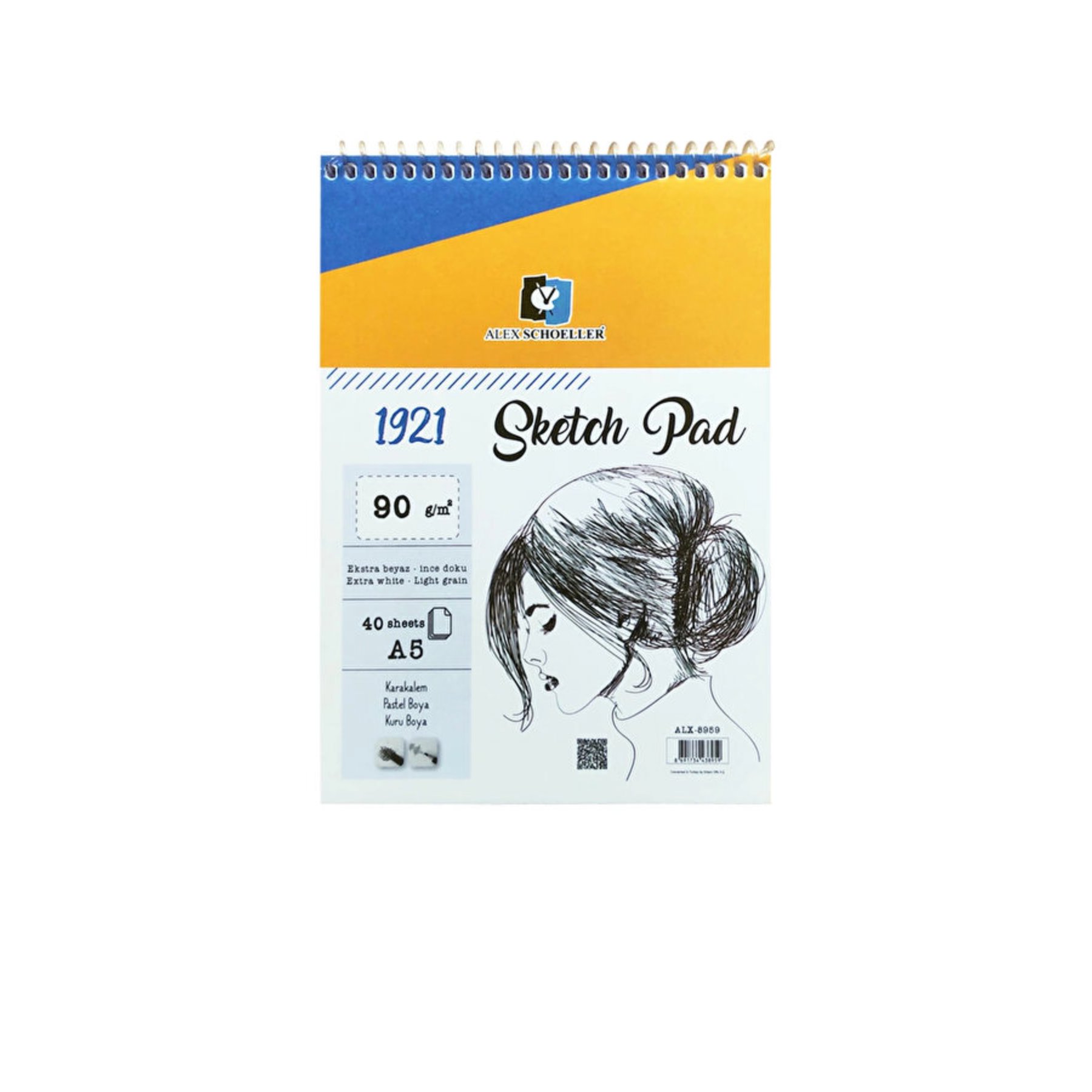 ÇETİNKAYA A5 KARTON KAPAK 60 YP KARELİ DEFTER