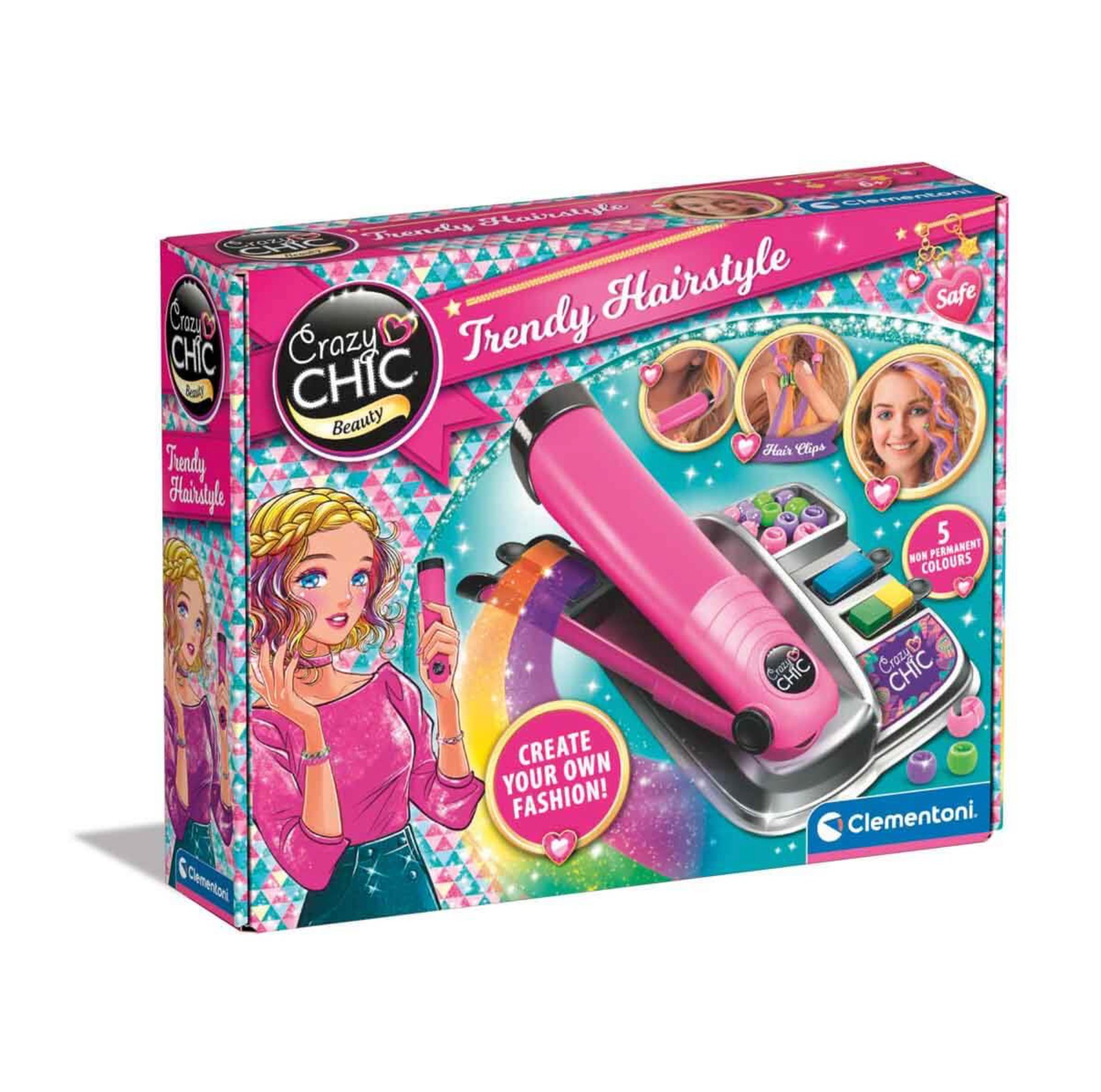 Clementoni Crazy Chic Moda Saçlar