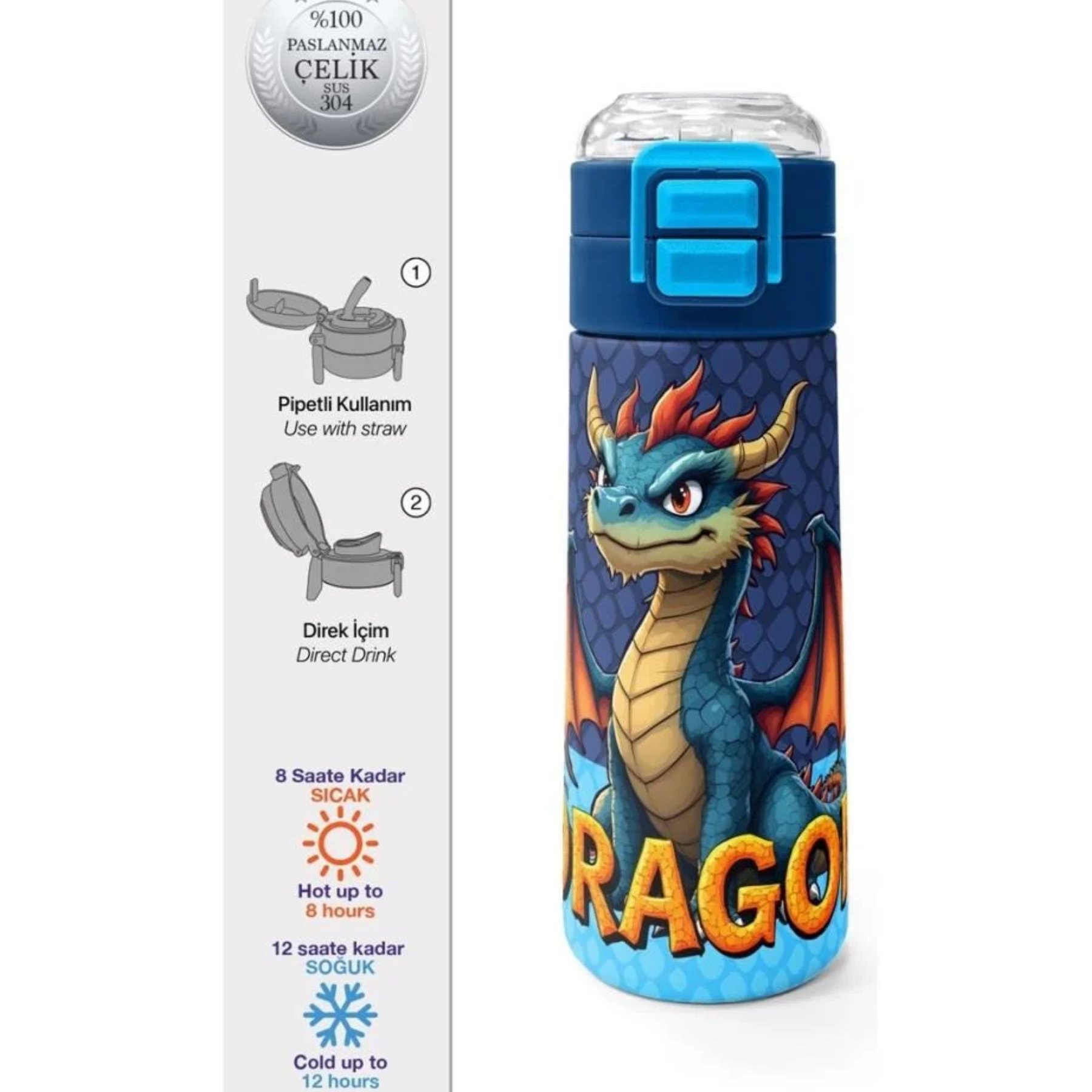 CORAL HIGH ÇELİK TERMOS 500 ML
