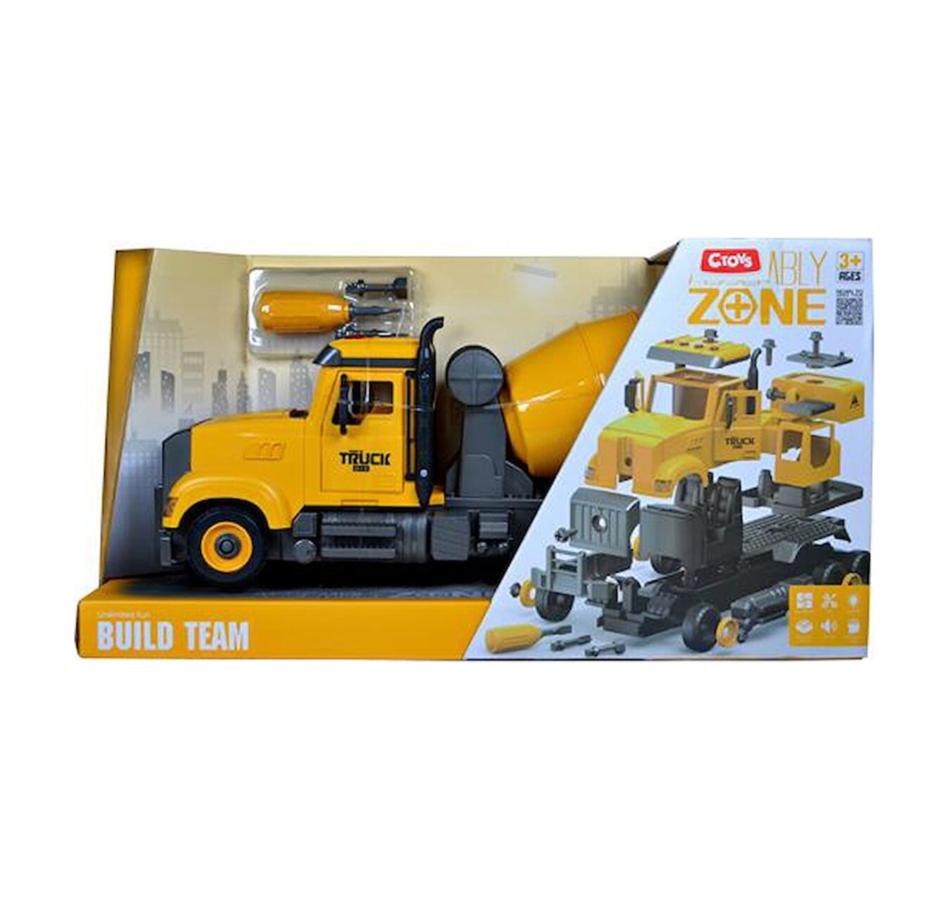 Ctoys Sök Tak İş Makineleri Seti 