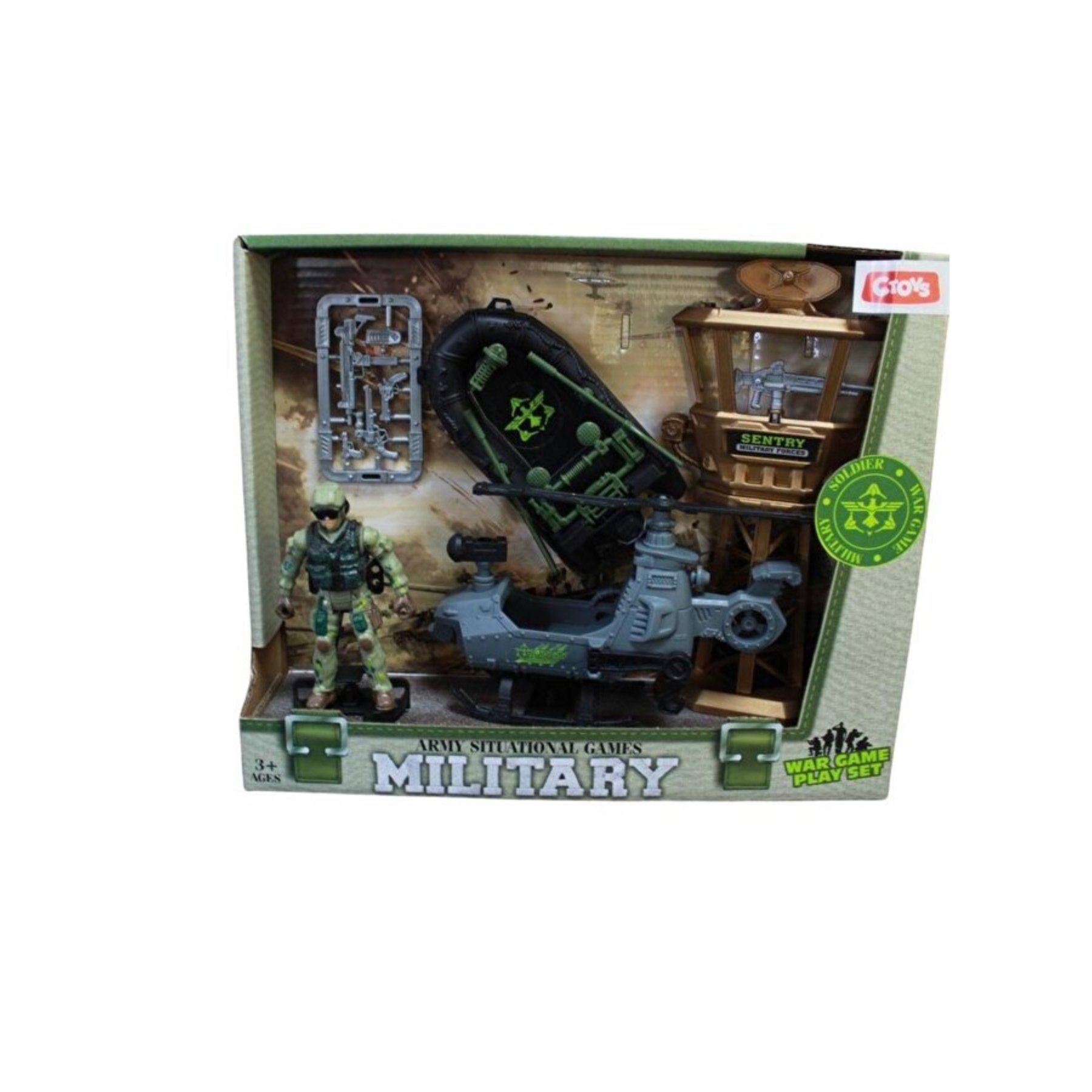 Ctoys War Game Play Set 