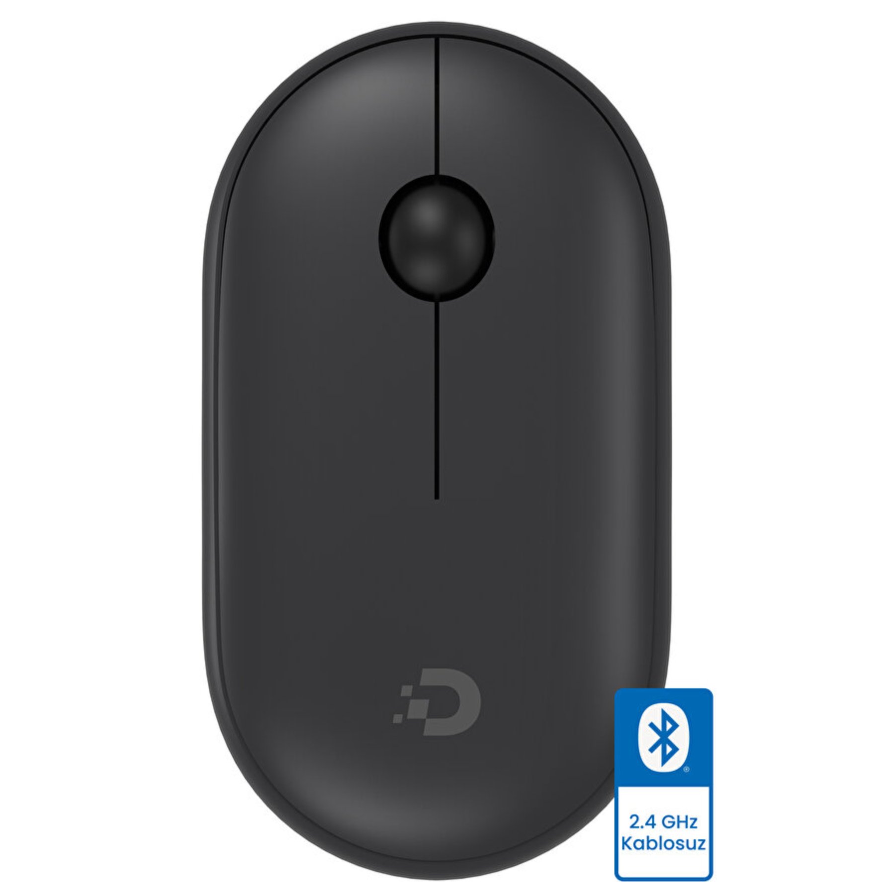 DAXİ MX-300 2.4 GHZ SİYAH MOUSE KABLOSUZ WİRELESS+BLUETOOTH MOBİLE PRO SESSİZ